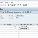 SAP Create Inventory PO 6