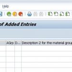 SAP Material Group Creation 6